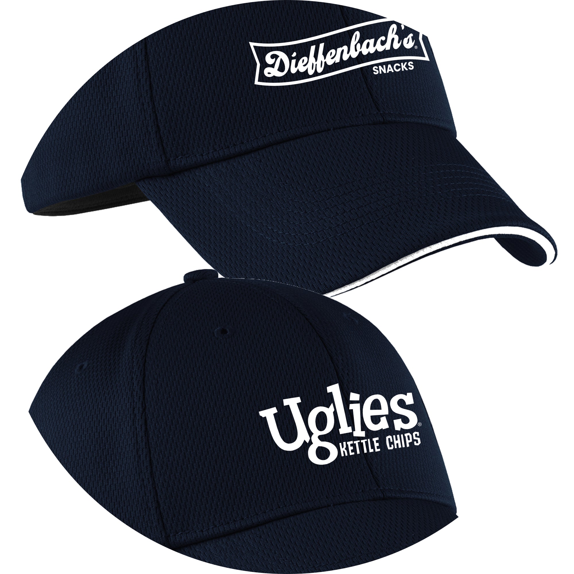 DBACH010 Nike Stretch Navy/White Fitted Cap