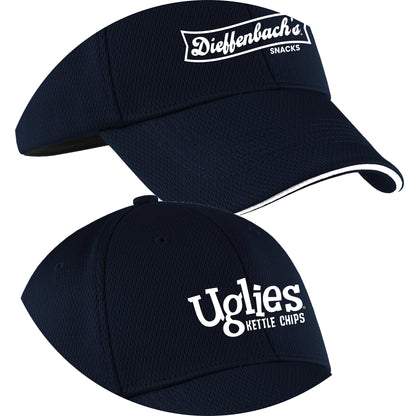 DBACH010 Nike Stretch Navy/White Fitted Cap