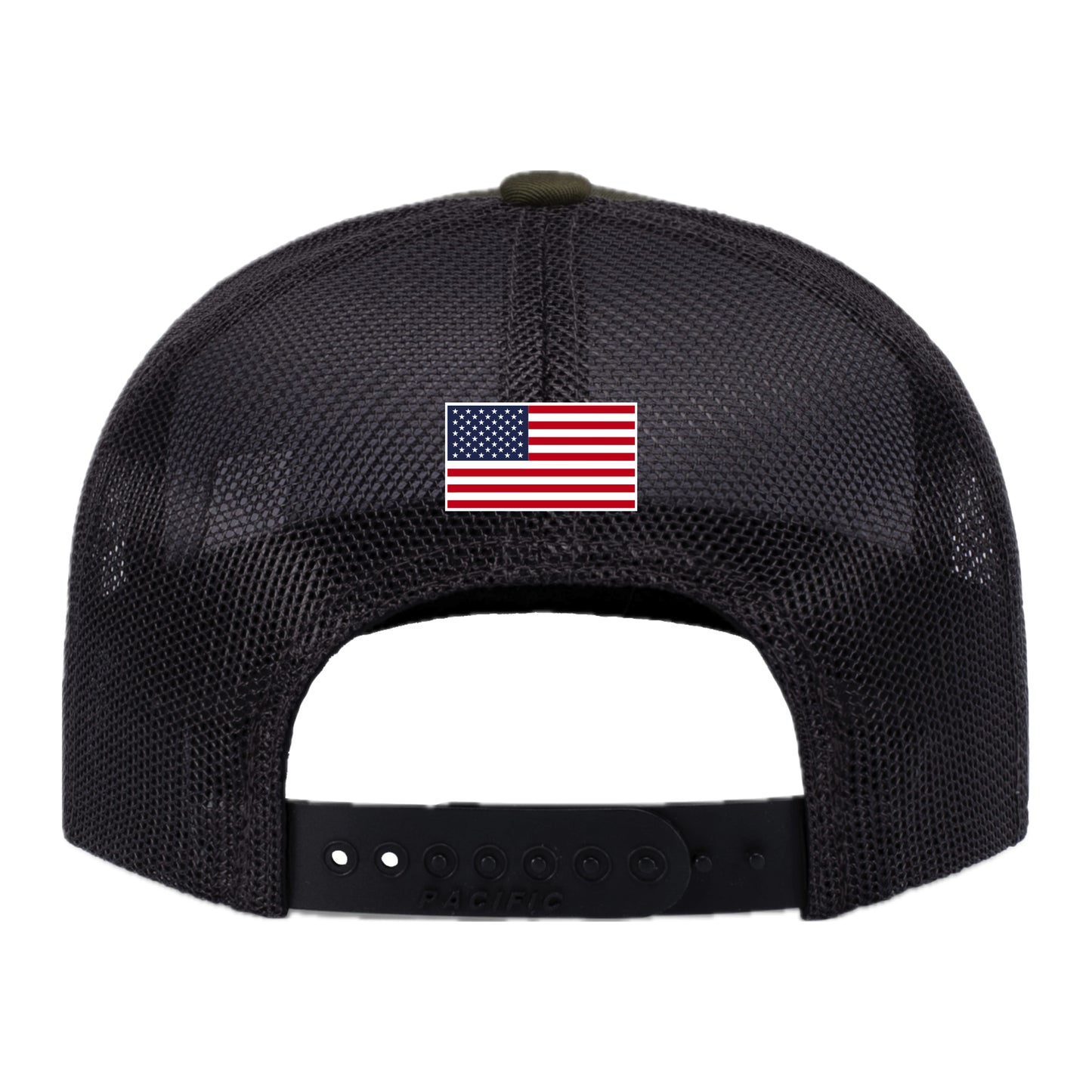 PS001-09 Black/Black Trucker Hat