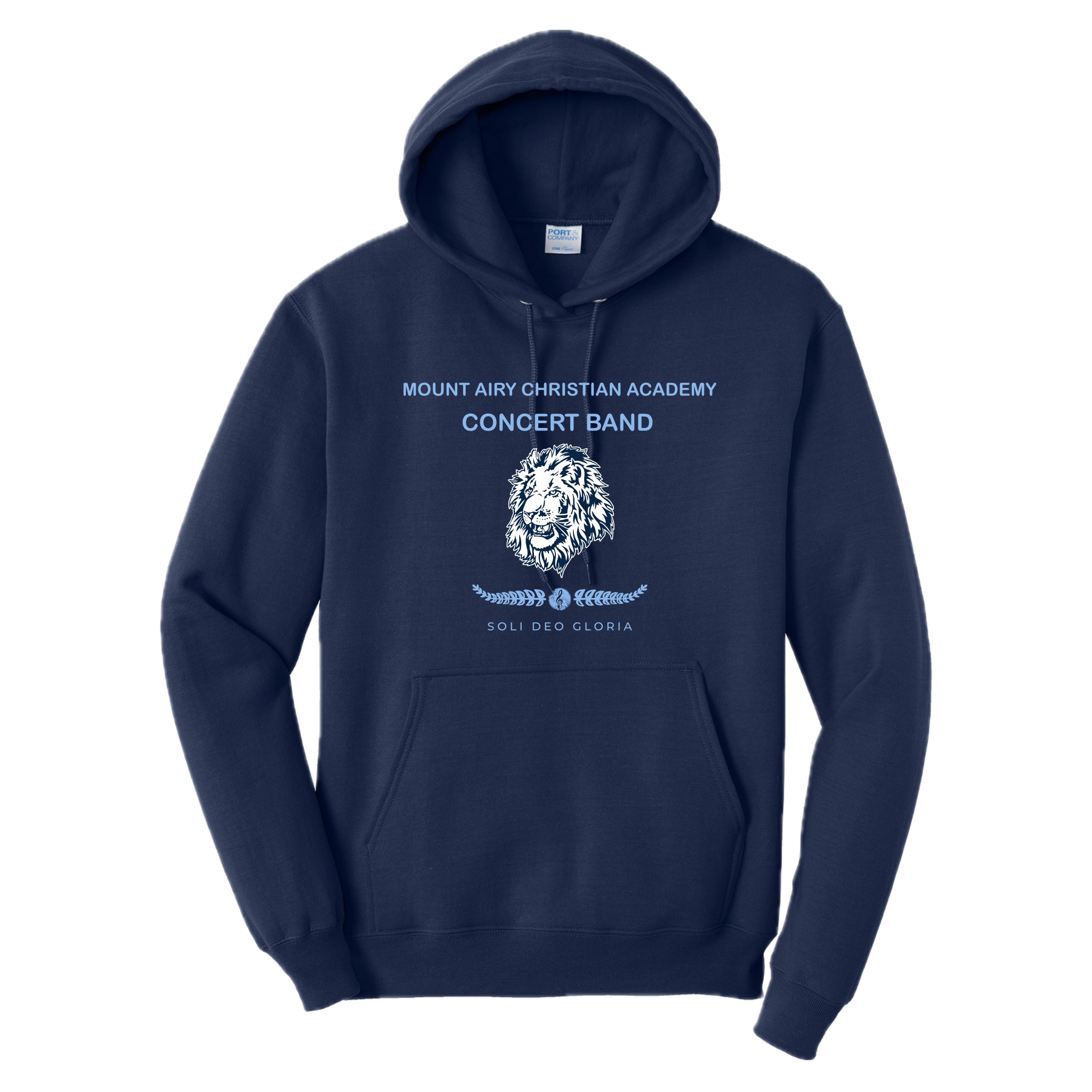 MACA095 Concert Band Navy Hoody