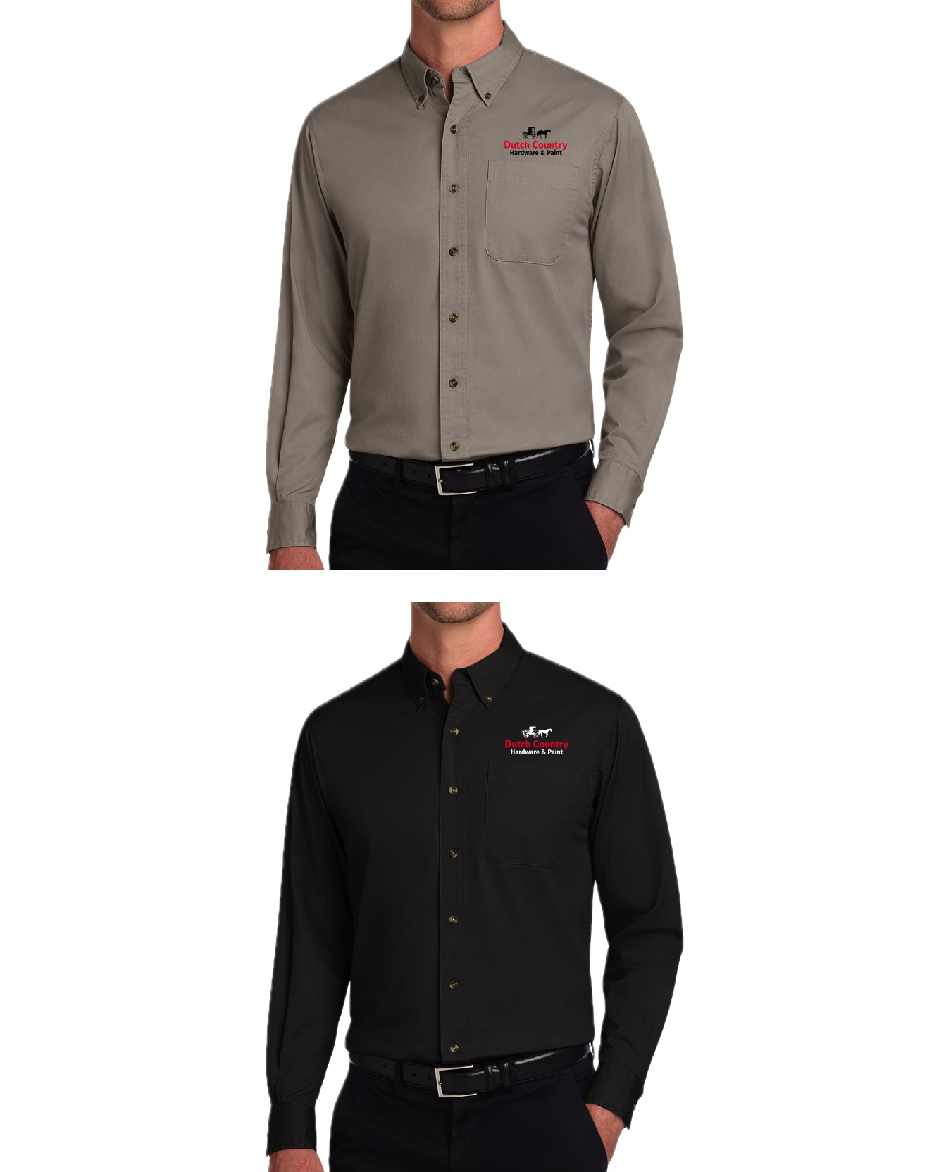 DC-005 Long Sleeve Twill oxford