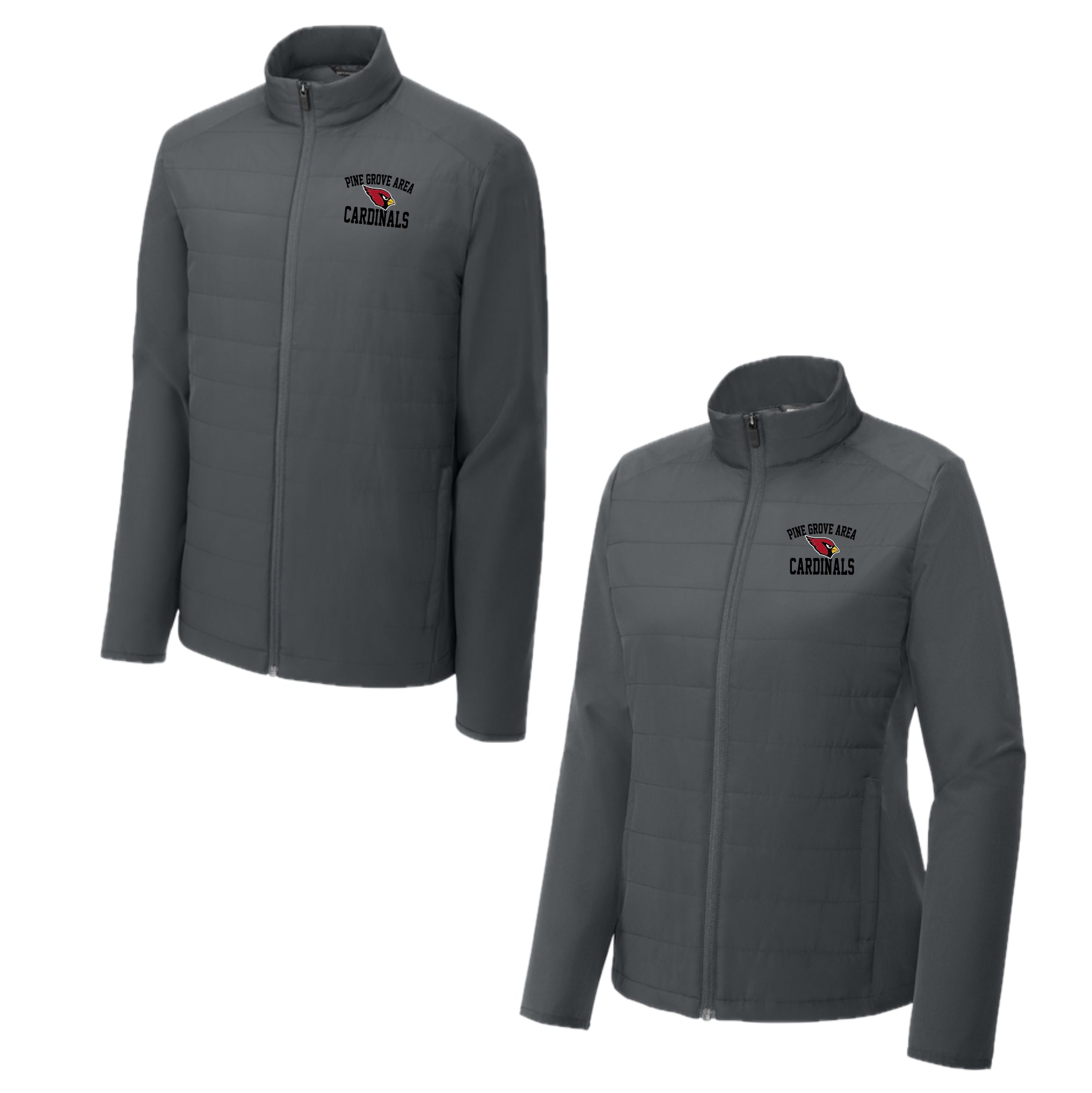 PGASH02-20 Men's/Ladie's Grey Hybrid Jacket