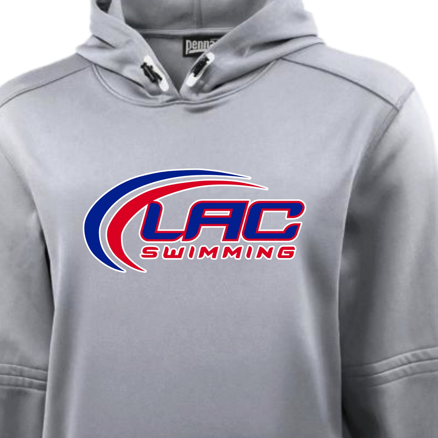 LACSH002-11 Silver Hooded Sweatshirt