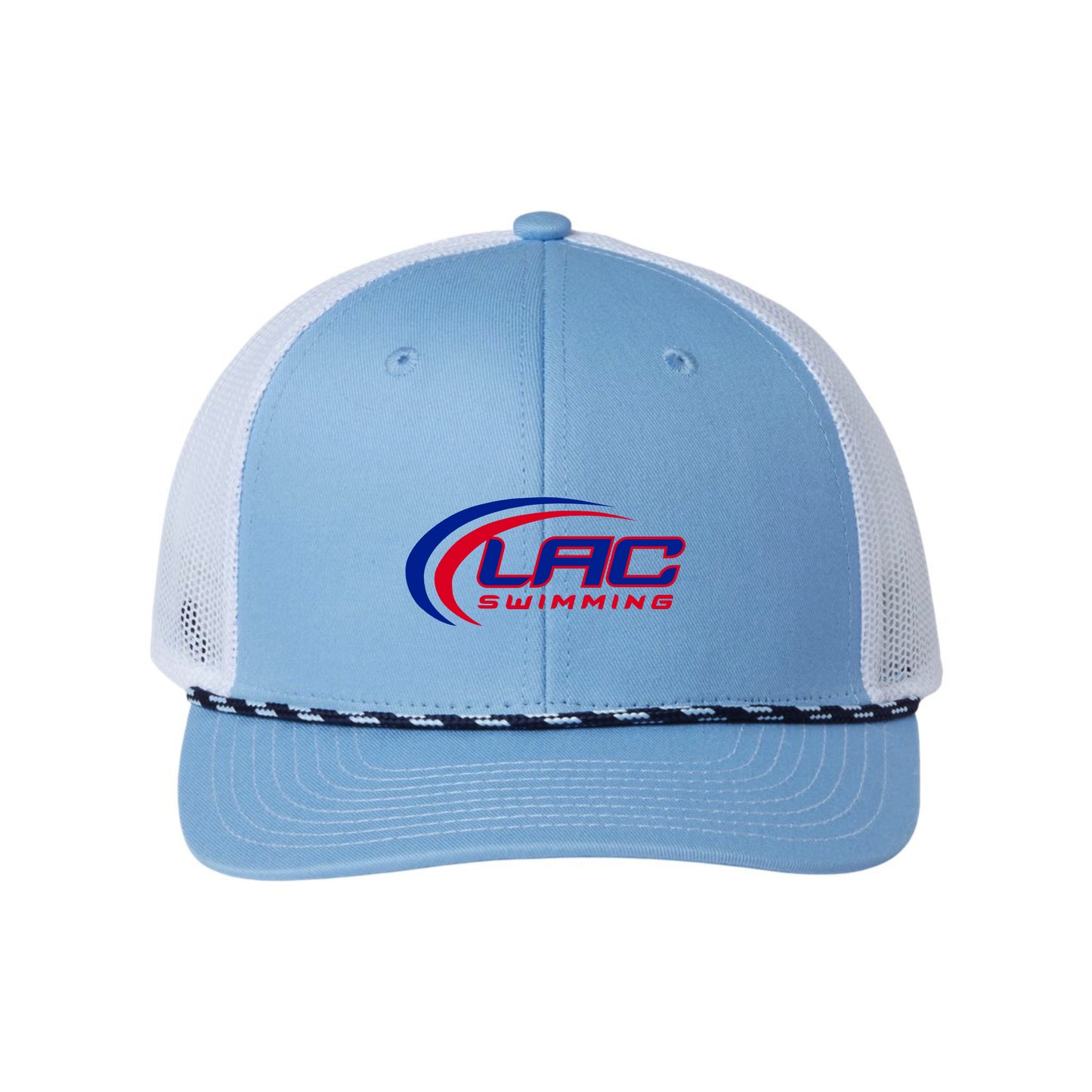 LACSH002-14 Col Blue/White Trucker Cap