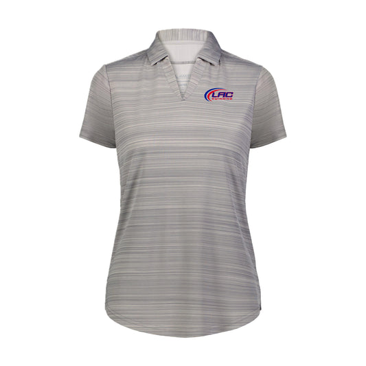 LACSH002-16 Grey Performance Ladies Polo