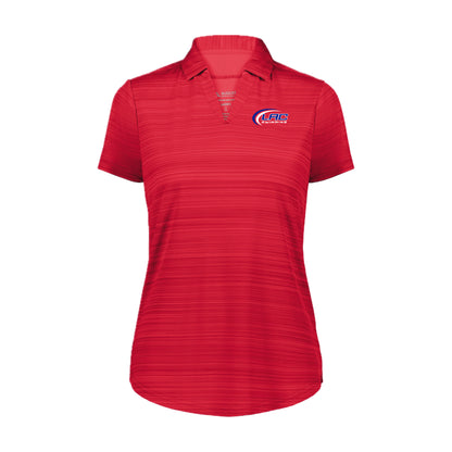 LACSH002-18 Red Performance Ladies Polo