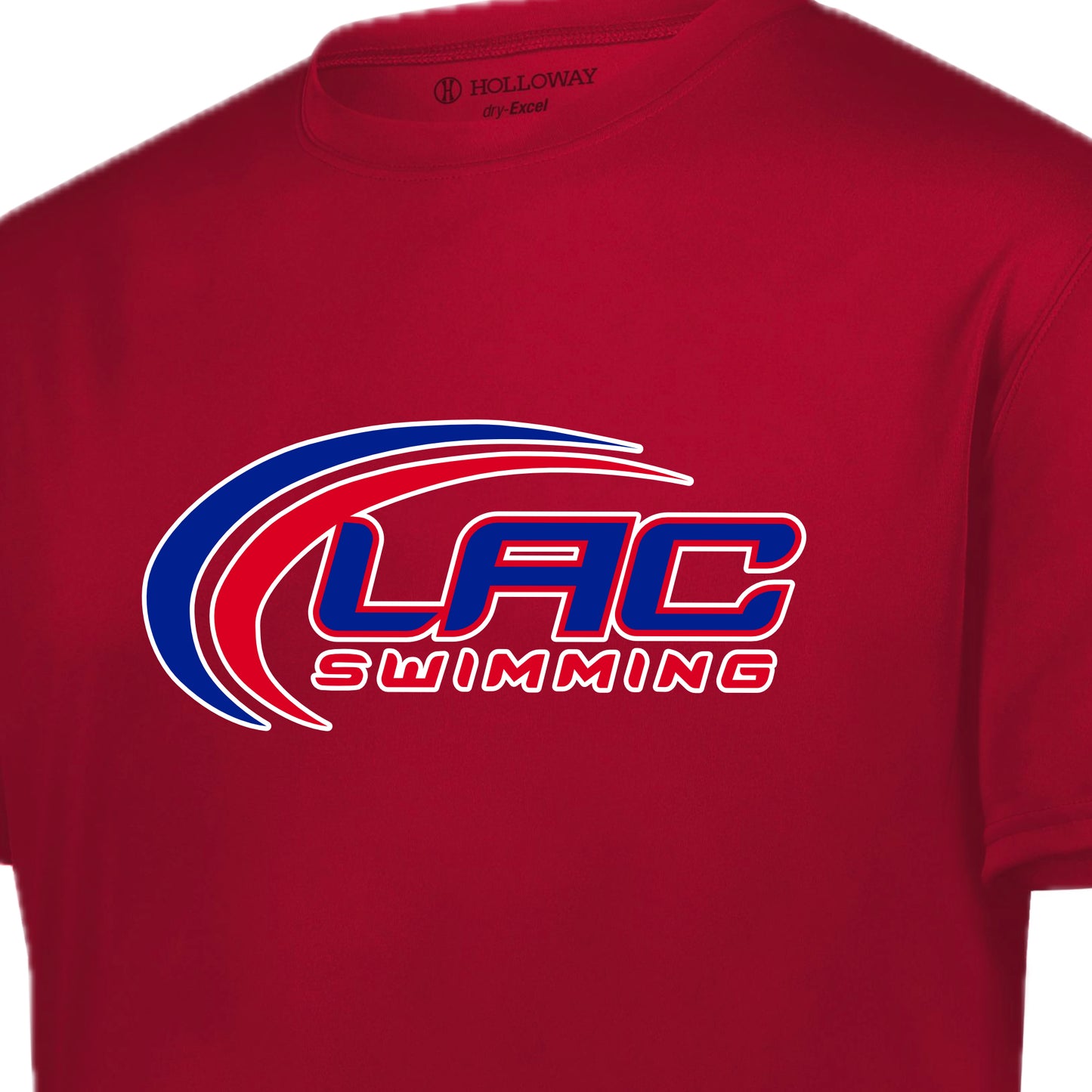 LACSH002-03 Red Performance Short Sleeve