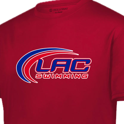 LACSH002-03 Red Performance Short Sleeve