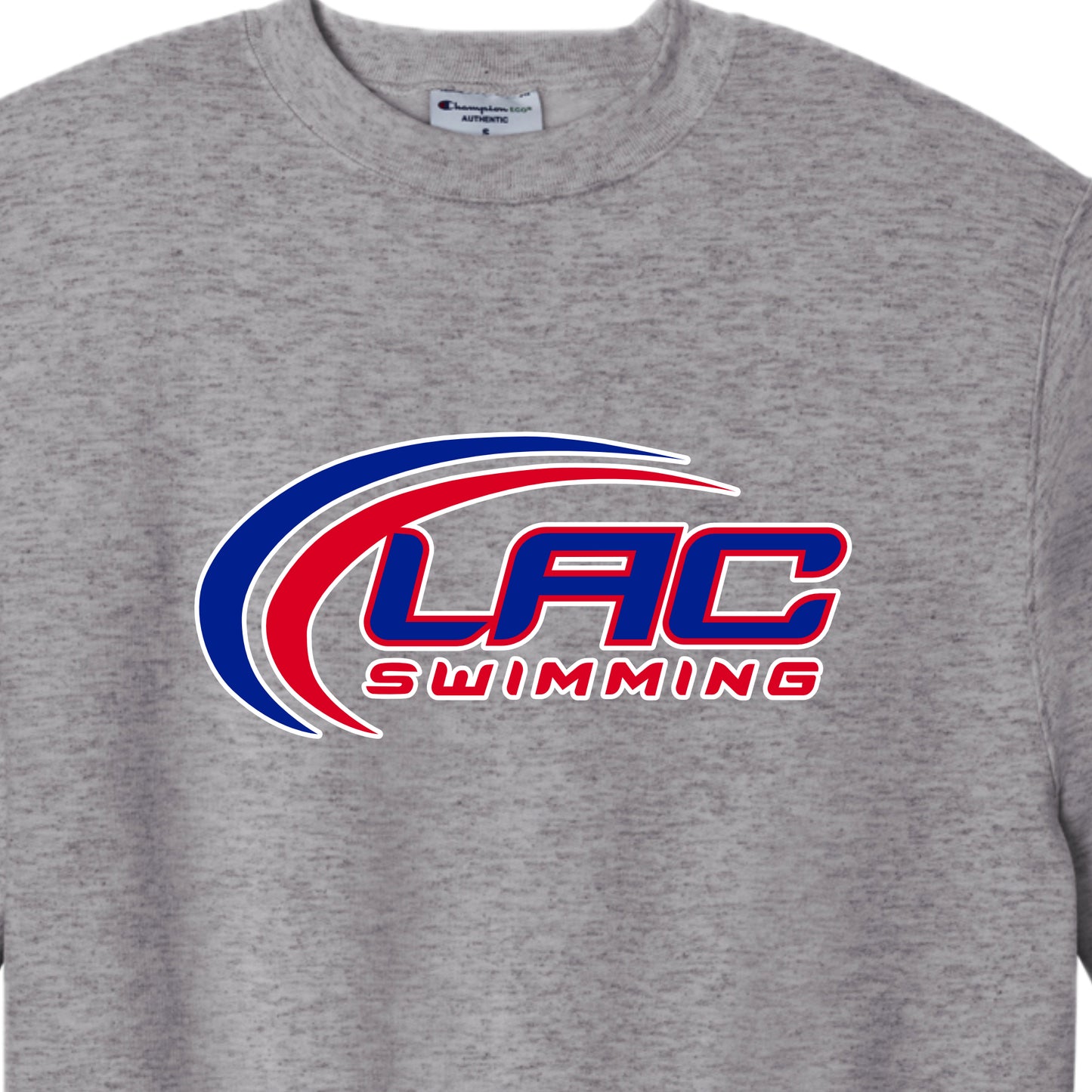 LACSH002-09 Lt Steel Champion Crew Neck Sweatshirt