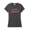 LACSH008 - 06 Heather Charcoal Ladies Short Sleeve Tee