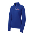 LACSH008 - 16 True Royal Ladies Performance 1/4 Zip