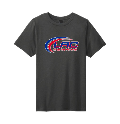 LACSH008 - 04 Charcoal Short Sleeve Tee