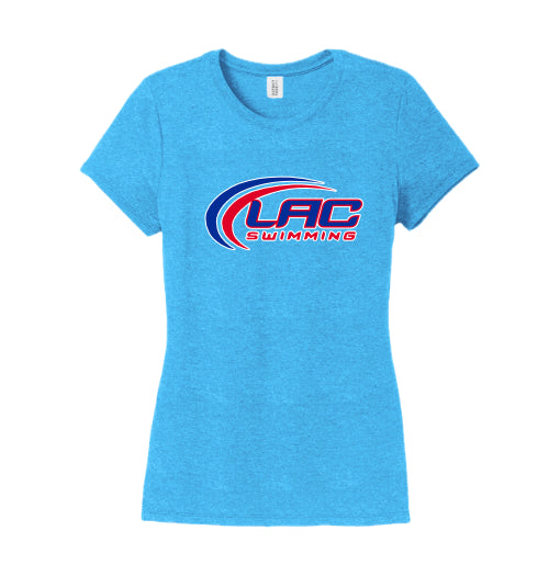 LACSH008 - 03 Turquoise Frost Ladies Short Sleeve Tee