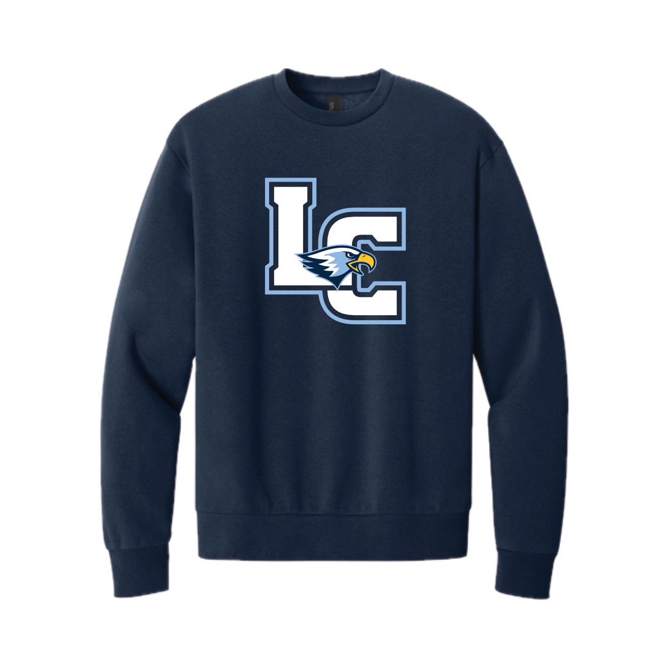 LCS102 - River Blue Navy MelloFleece Crew