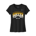 LMHSOCSH01 - 23 Ladies Black Nike Performance Tee