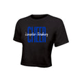 LSCH02-12 Women's Black Cropped T-Shirt