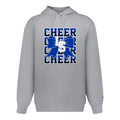 LSCH02-17 Oxford Grey Hooded Sweatshirt