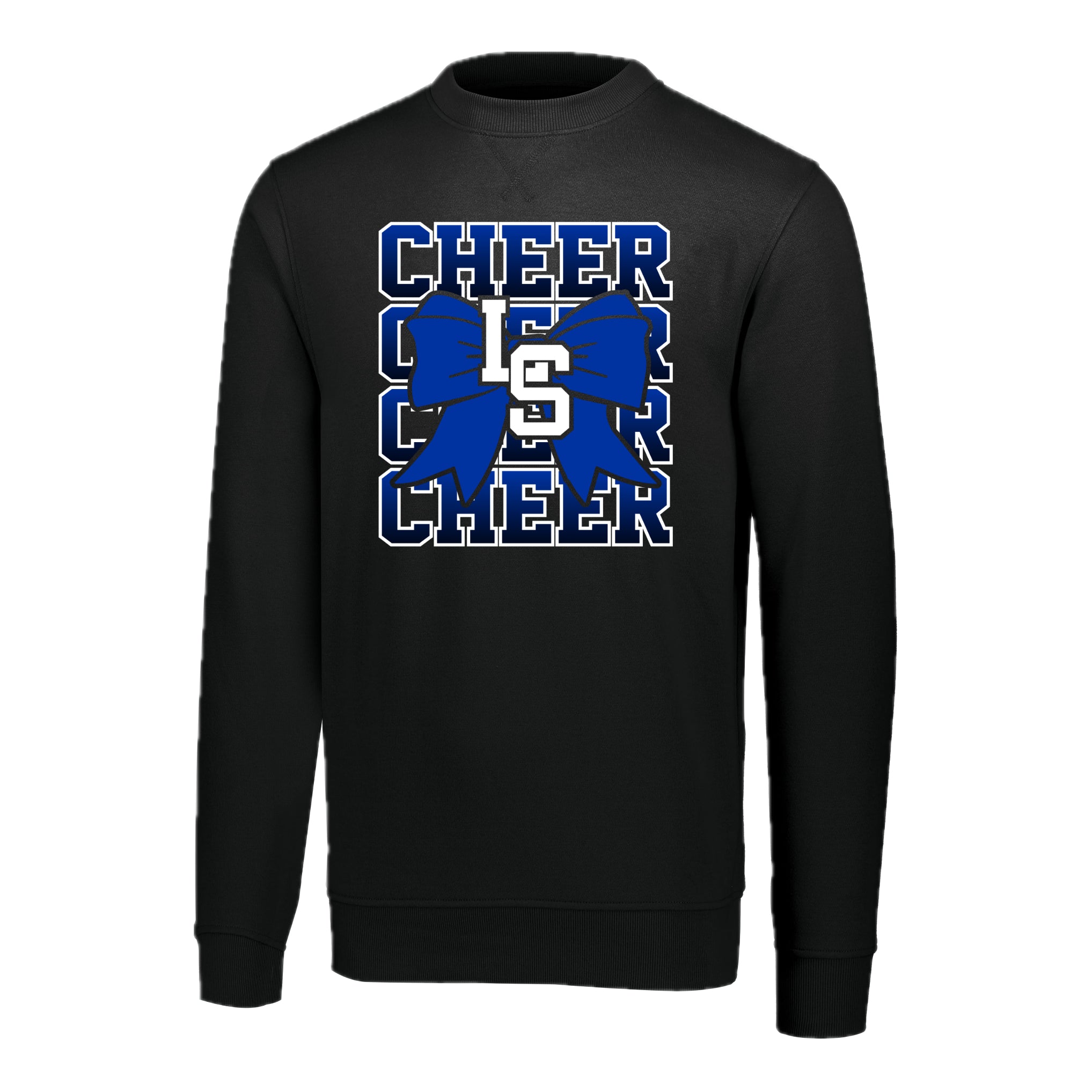LSCH02-25 Black Crewneck Sweatshirt