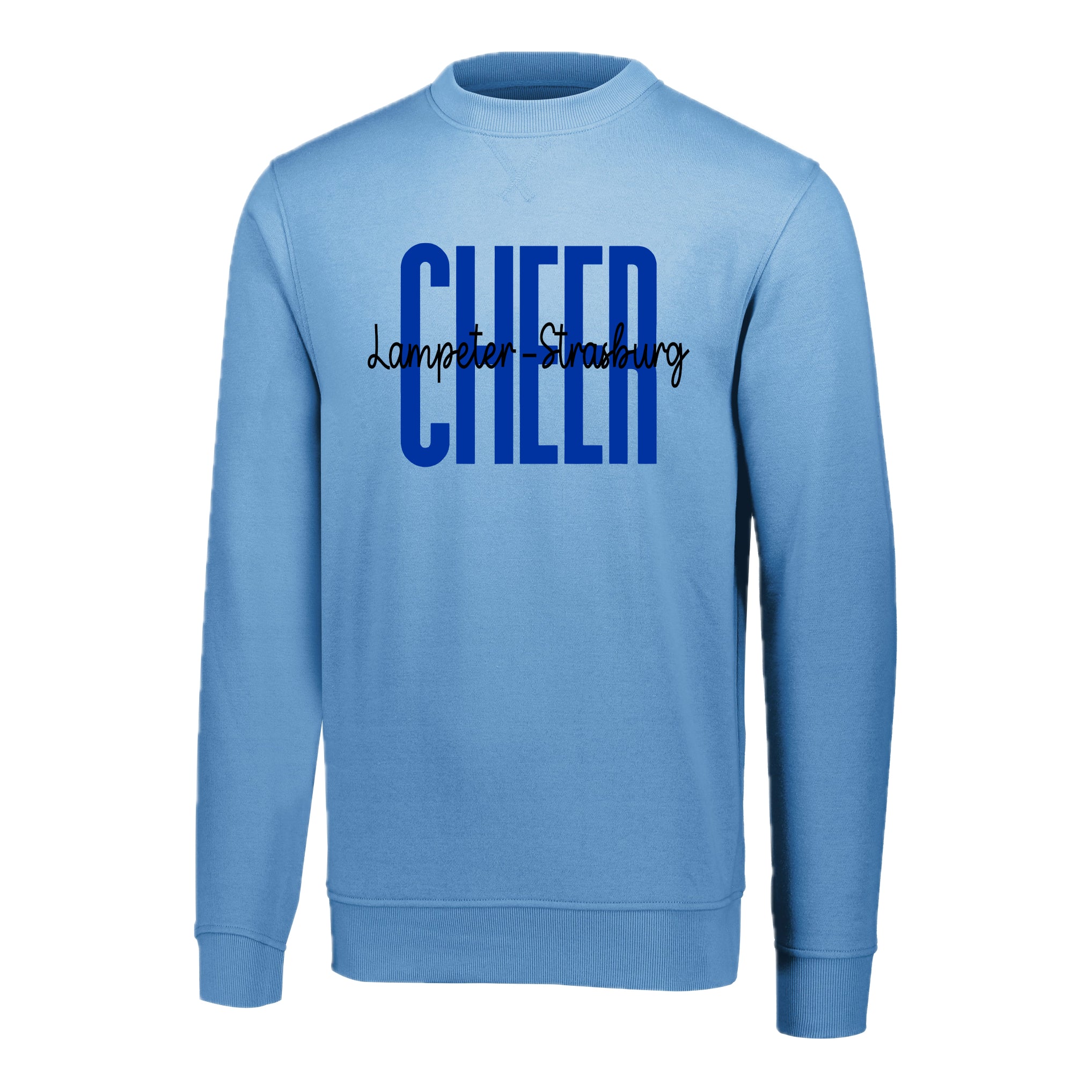 LSCH02-24 Light Blue Crewneck Sweatshirt