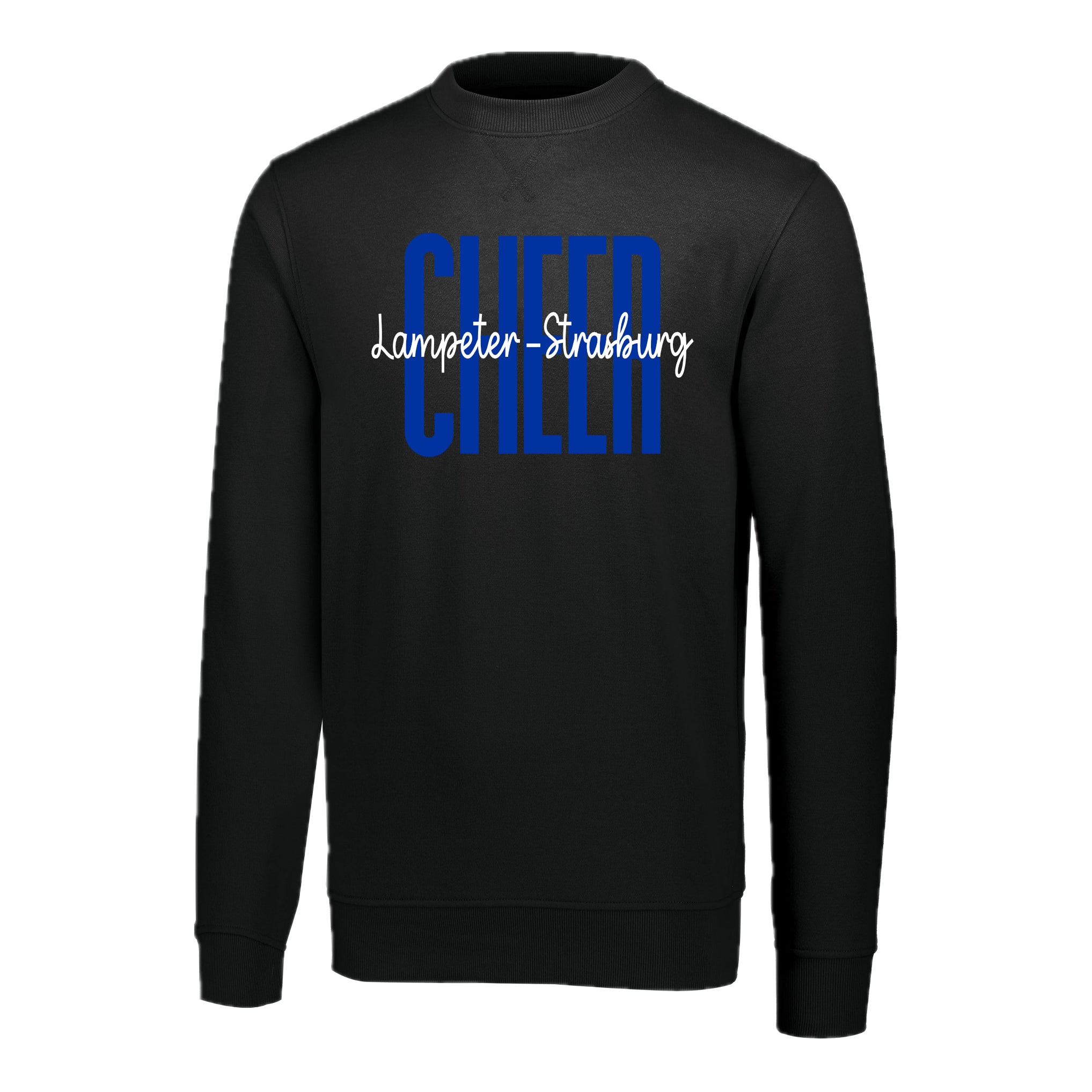 LSCH02-26 Black Crewneck Sweatshirt