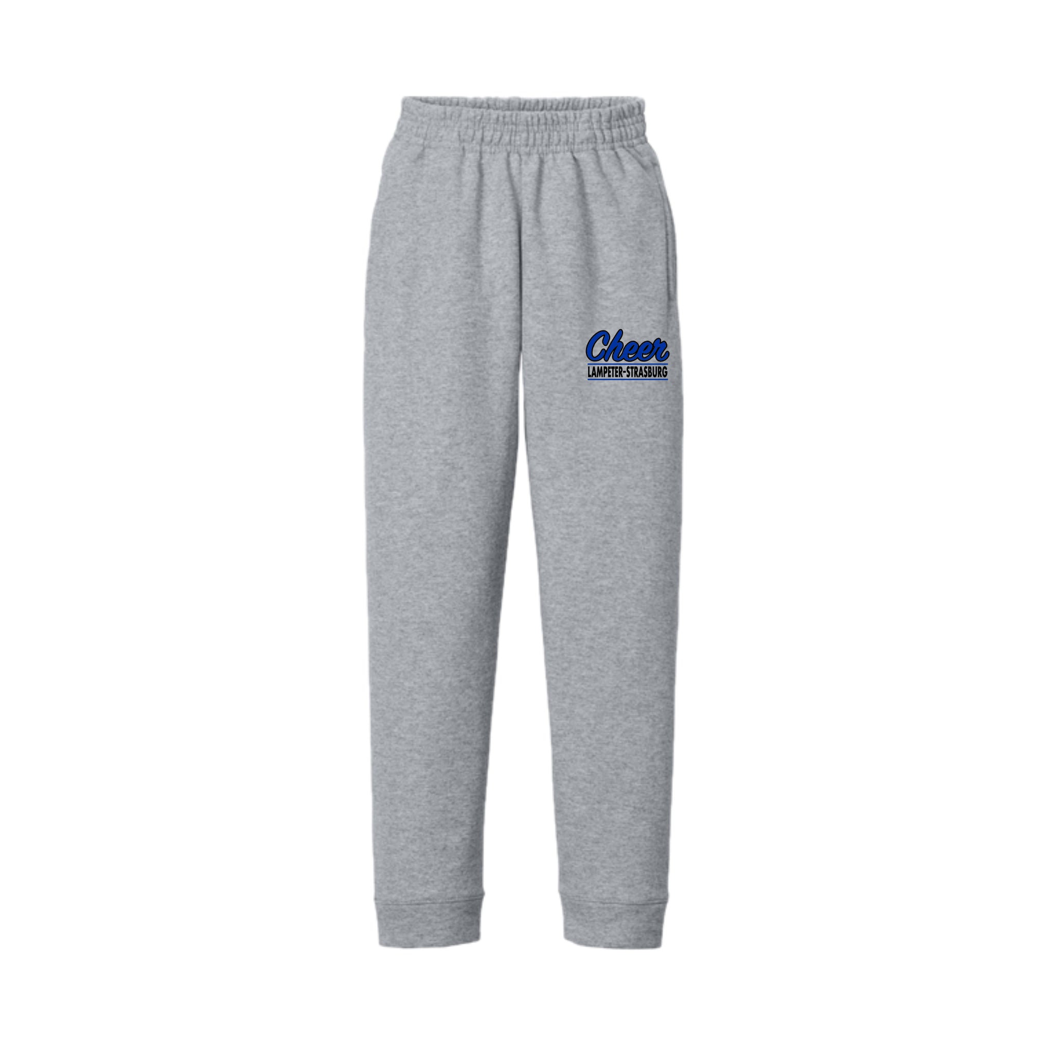LSCH02-30 Youth Grey Fleece Joggers