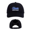 LSCH02-34 Pacific Headwear Black Ponytail Cap