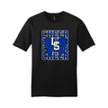 LSCH02-02 Black Short Sleeve Soft Tee