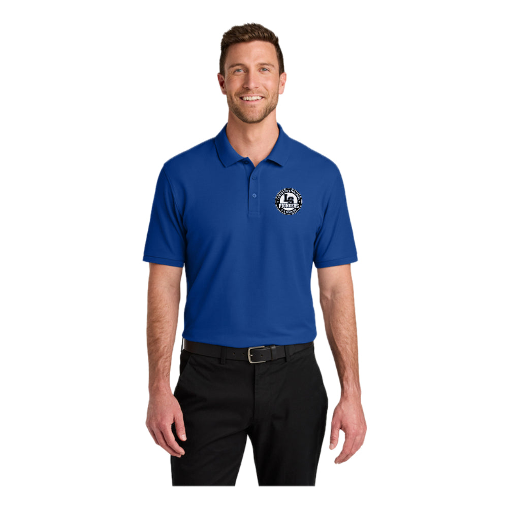 LSLAMELSH01 - 65 Royal Blue Adult Polo