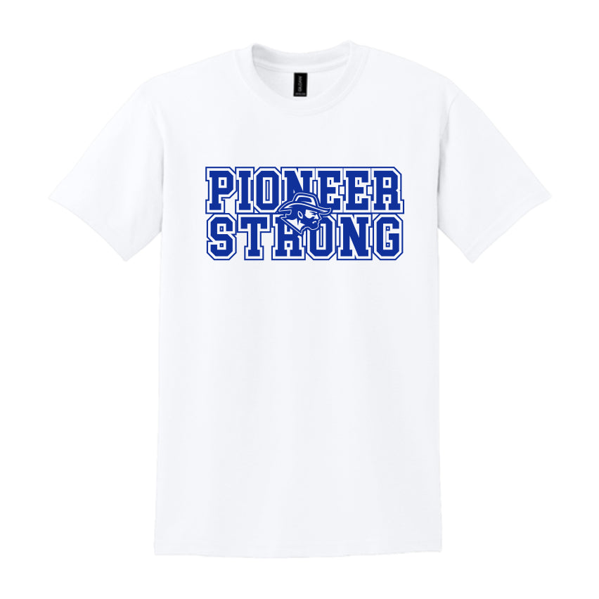 PSSH003-02 White Short Sleeve T-Shirt