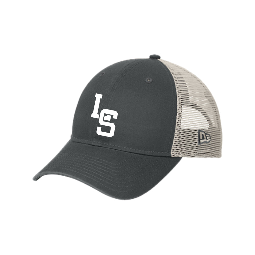 PSSH003-19 Graphite/Stone New Era Trucker Cap