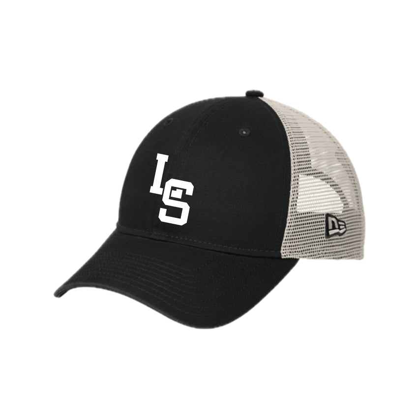 PSSH003-18 Black/Stone New Era Trucker Cap