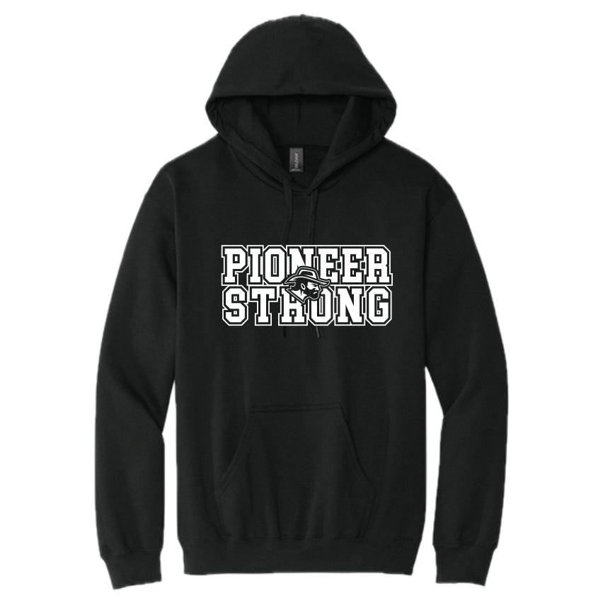 PSSH003-11 Black Hooded Sweatshirt