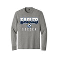 LCS114 - Soccer/Volleyball Grey Frost Long Sleeve Tee