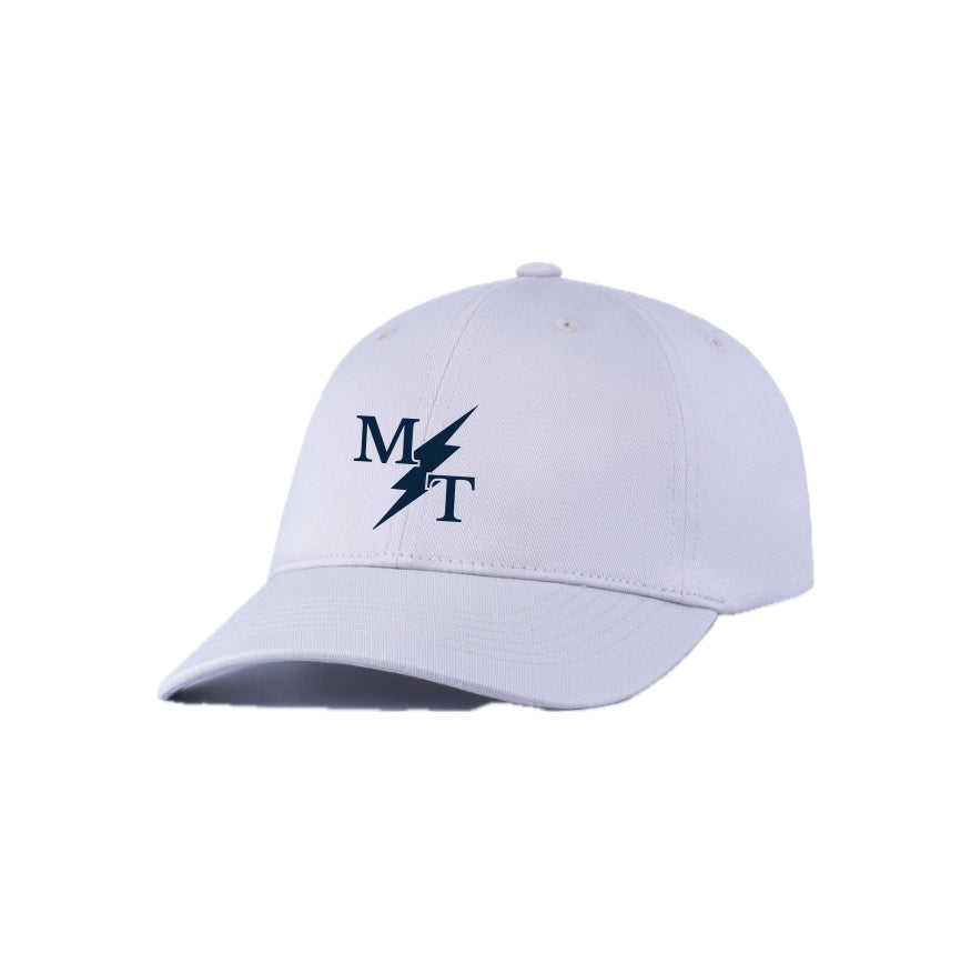 SCELSH01-24 MT Logo Silver Snapback Cap