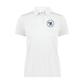 SCELSH01-22 Ladies White MT Logo Performance Polo