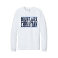 MACA101 - Soft Long Sleeve White Tee