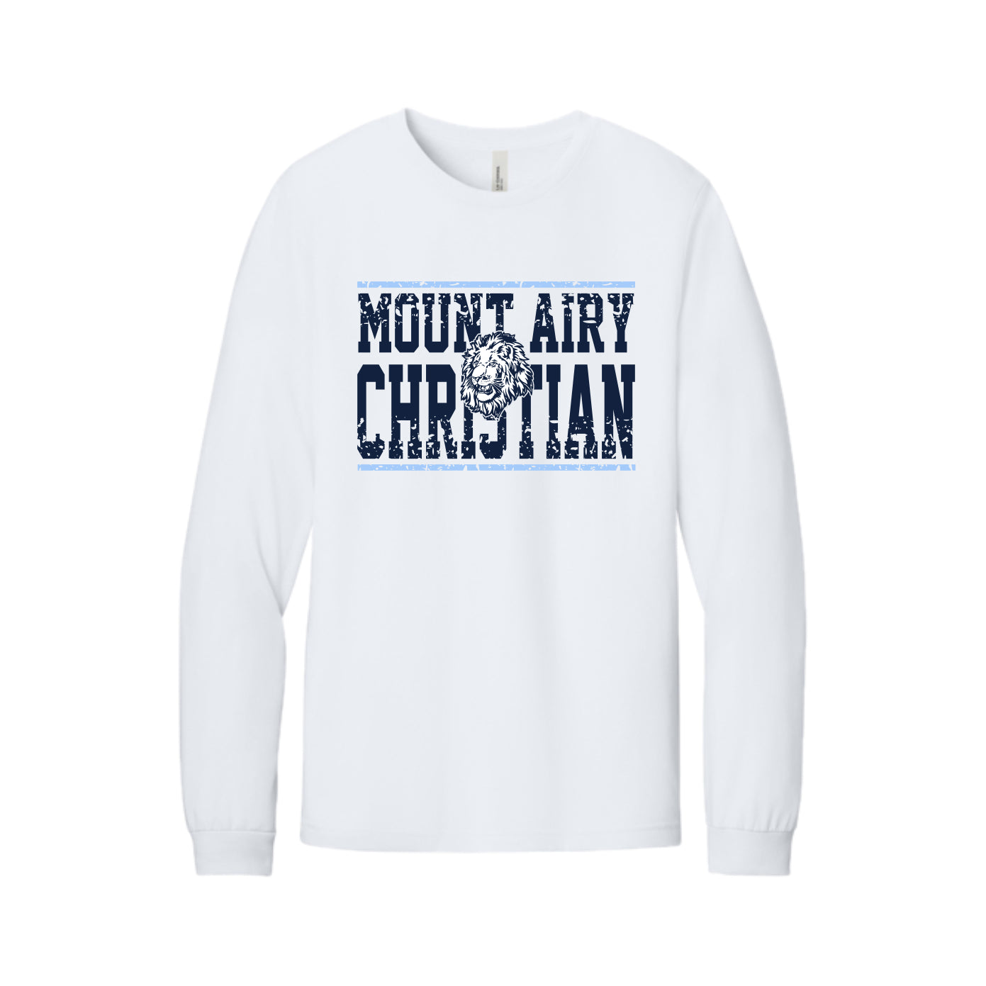 MACA101 - Soft Long Sleeve White Tee