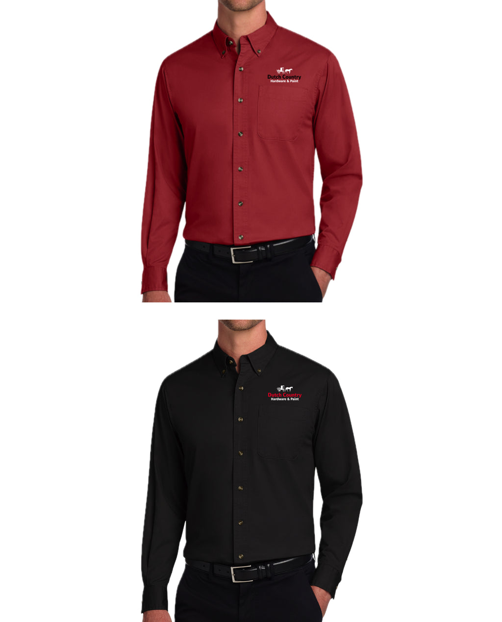 DC-005 Long Sleeve Twill oxford