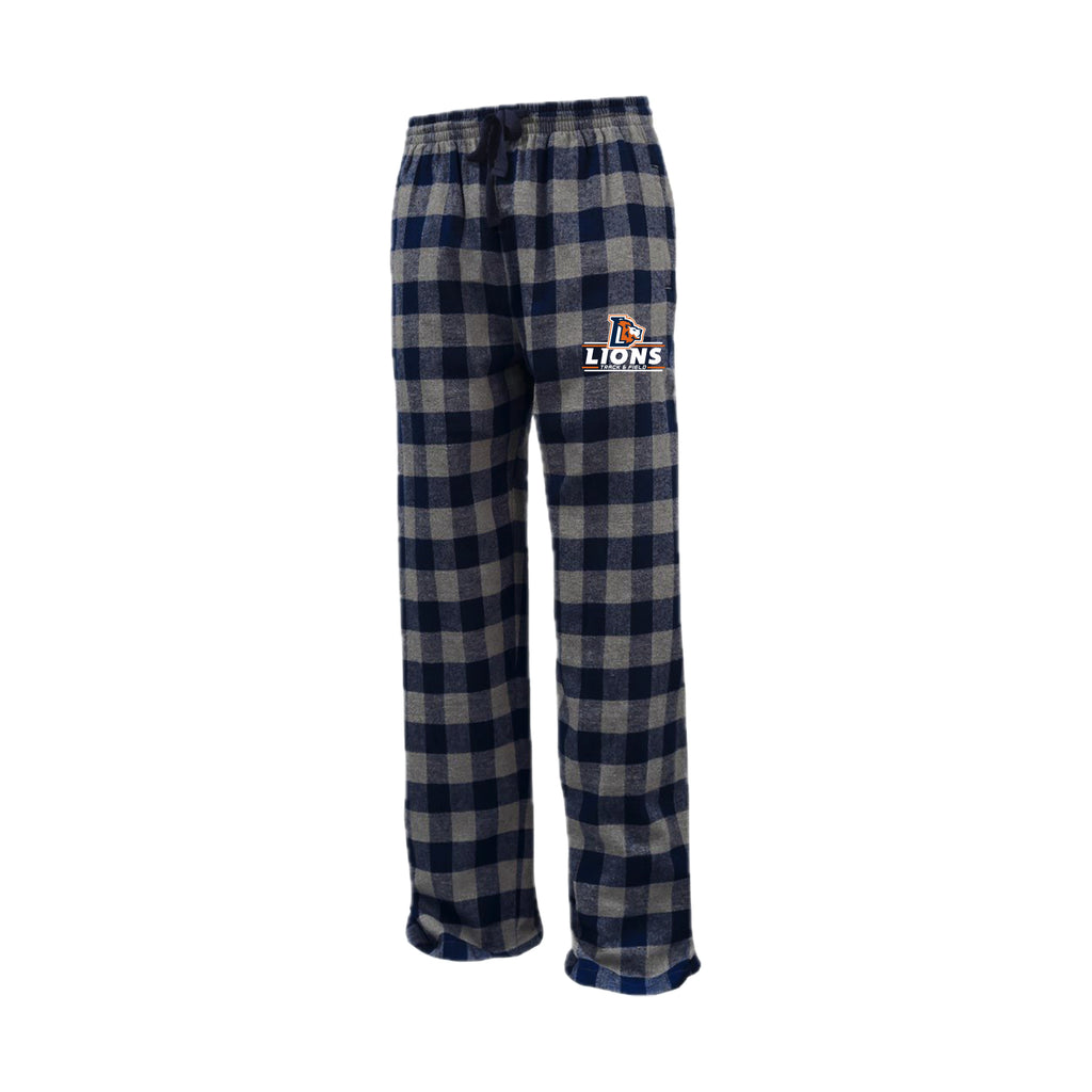 LCCS0325-20 Grey/Navy Striped Flannel Pant