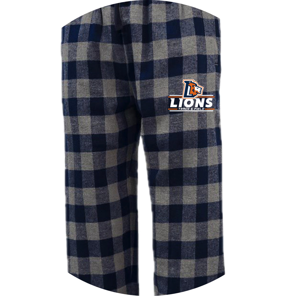 LCCS0325-20 Grey/Navy Striped Flannel Pant
