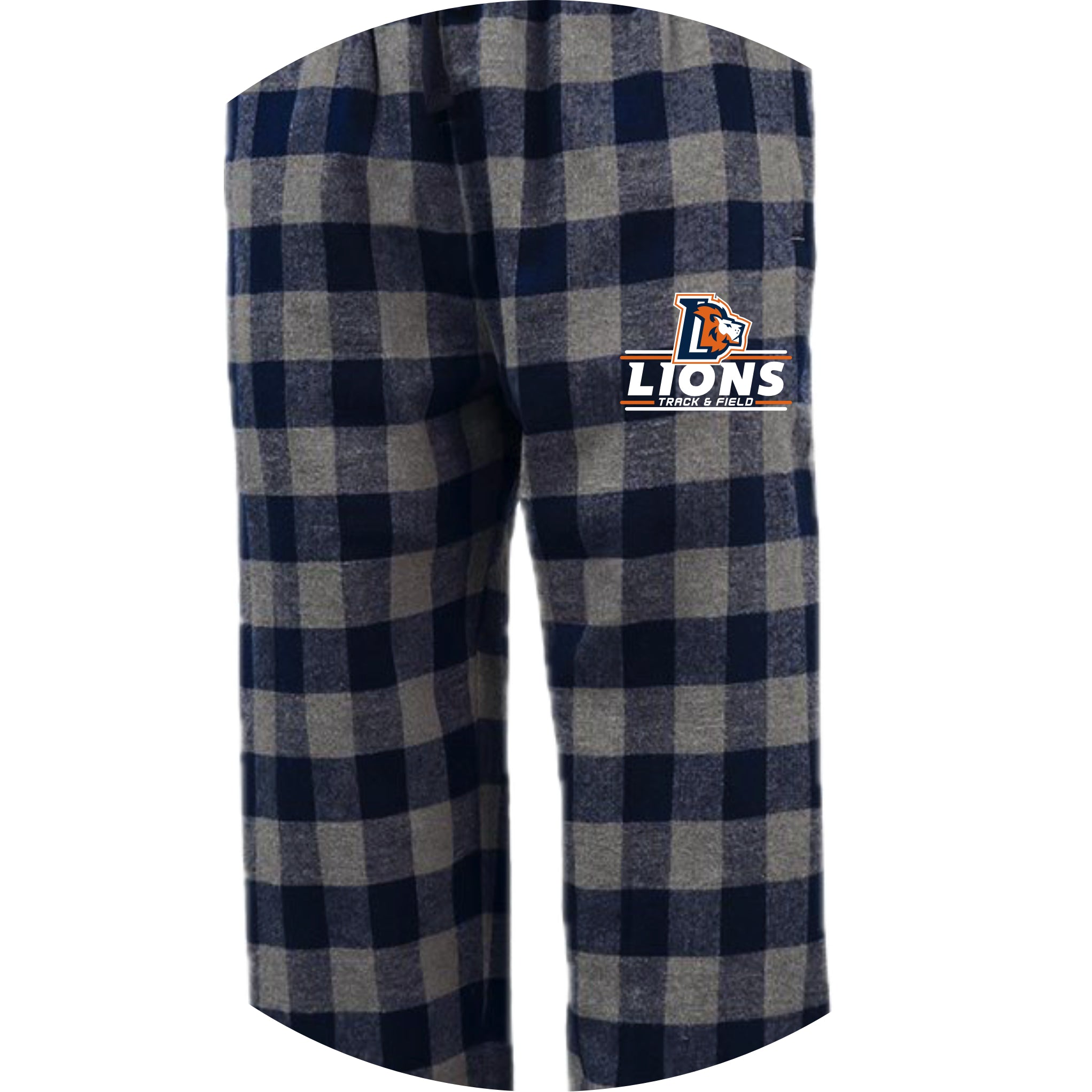 LCCS0325-20 Grey/Navy Striped Flannel Pant
