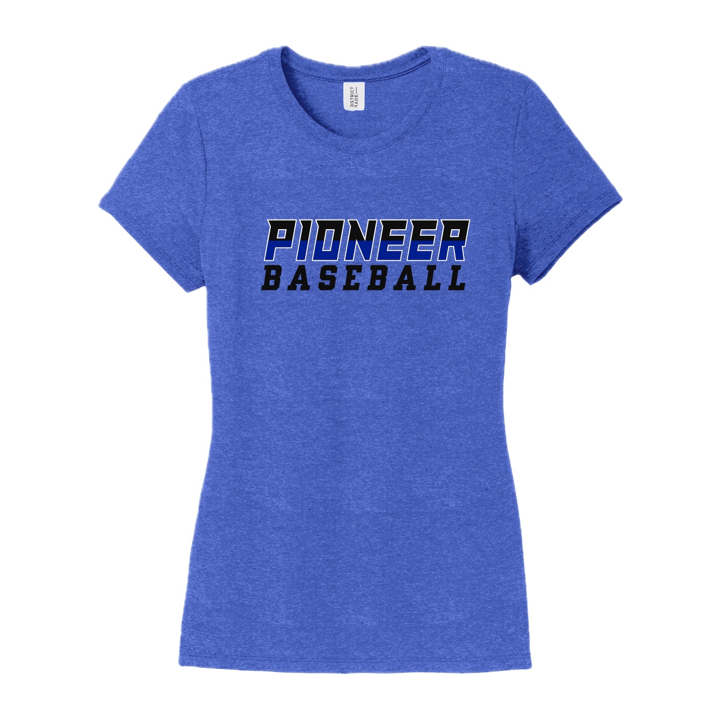 LSBSH02 - 03 Royal Frost Ladies Triblend Short Sleeve Tee