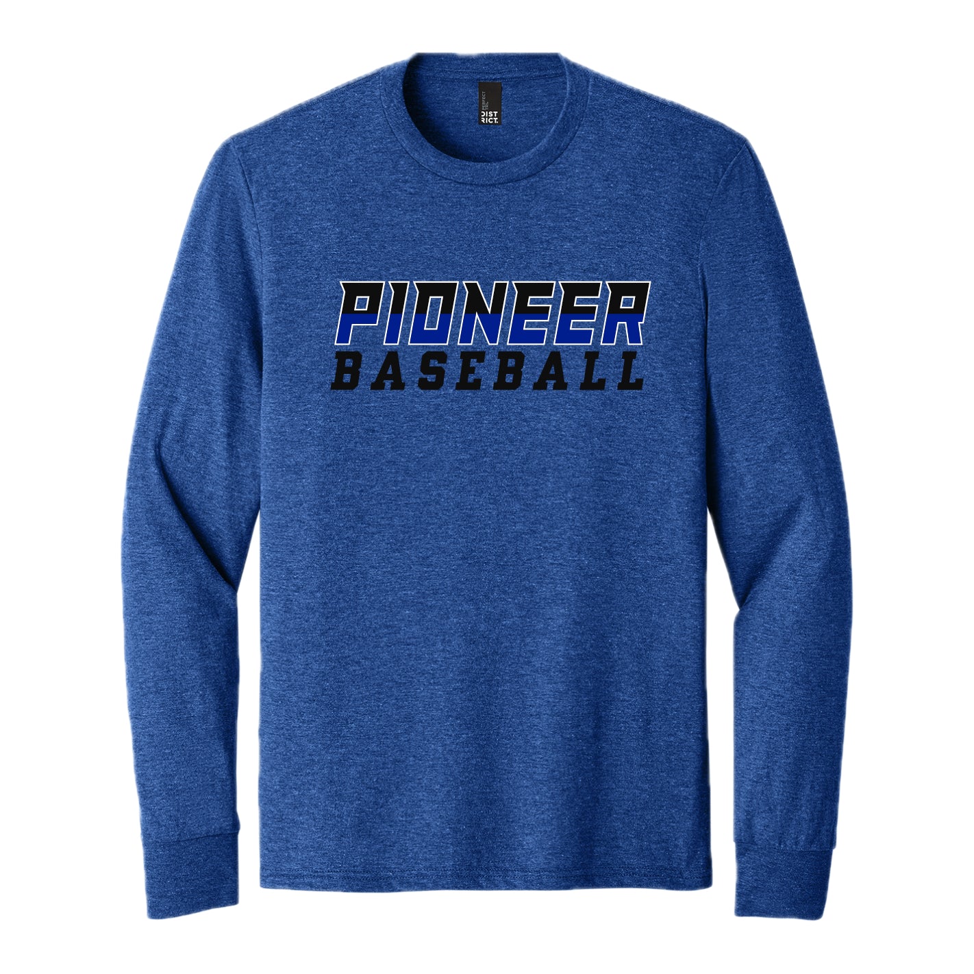 LSBSH02 - 06 Royal Frost Triblend Long Sleeve Tee