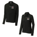 PGASH02-28 Men's/Ladie's Black Flex Fleece Full Zip Jacket