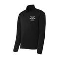 MILBBSH04-16 Black Lt Weight Performance 1/4 Zip