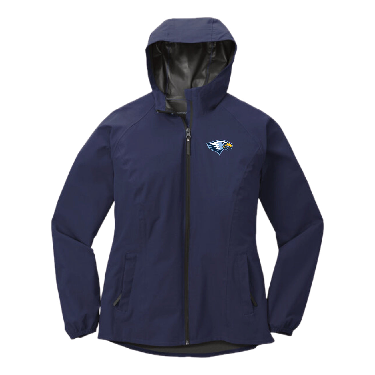 LCS109 - Navy Women's Essential Rain Jacket