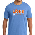 LCCSSP-04 SOCCER Carolina Blue Heather Short Sleeve Triblend
