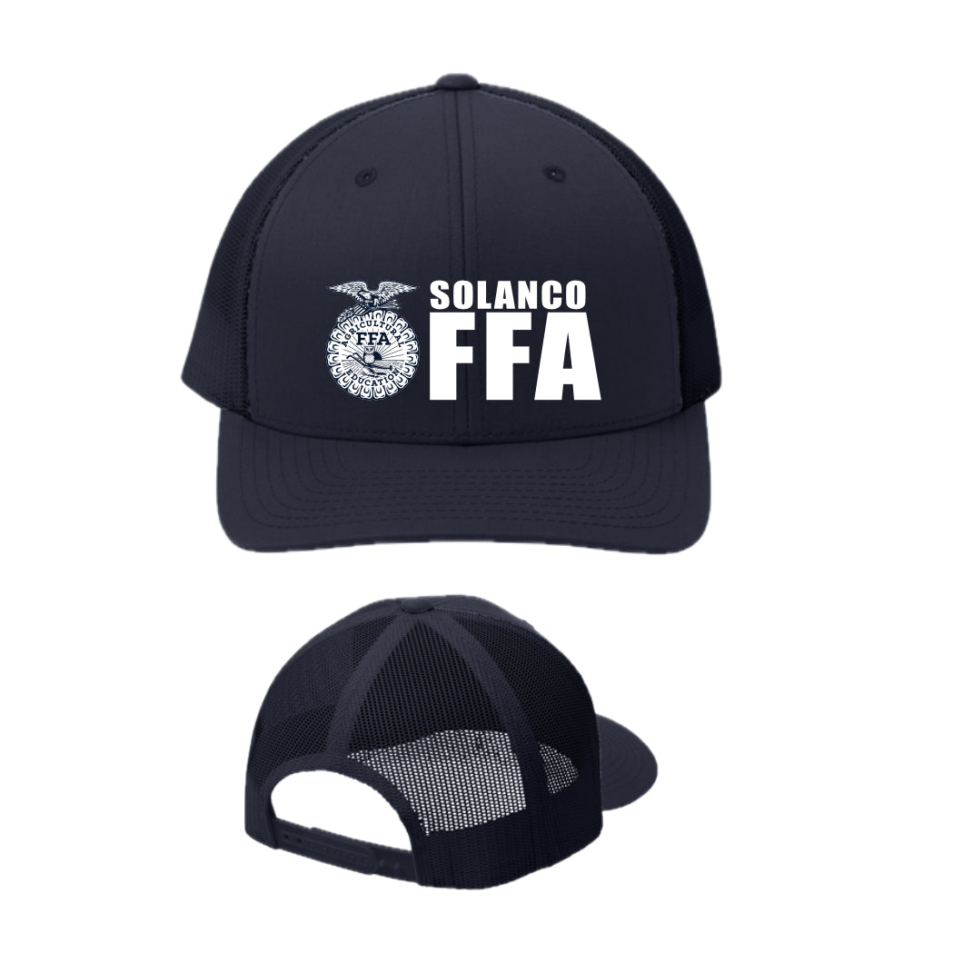 SOFFASH02-11 Navy Mesh Back Cap