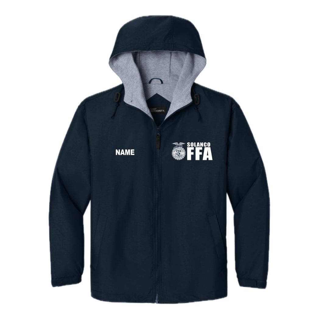 SOFFASH02-12 Navy Windbreaker Jacket