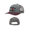 PGASH02-22 Richardson Hth Grey/Charcoal/Maroon SnapBack